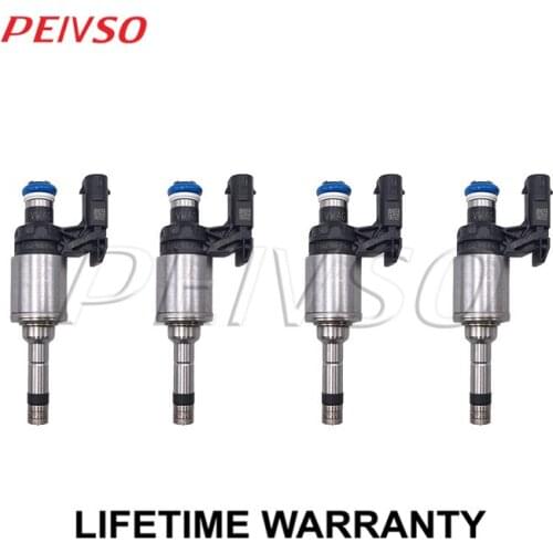 4x 04E906036Q FJ1209 fuel injector for VOLKSWAGEN JETT*A 2013~2014 1.4L L4 ELECTRIC/GAS Turbocharged