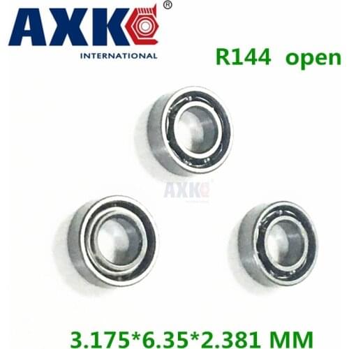 High Speed dental handpiece bearing R144 3.175*6.35*2.381 MM R144 open air turbine bearing 1/8X1/4X0.0937 inch 10pcs