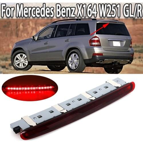 K-Car 3RD Third Brake Light Rear Tail Stop Lamp For Mercedes Benz W164 ML Class ML320 ML350 ML500 ML550 ML63 AMG 2005-2011