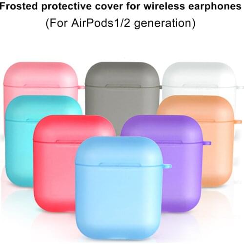 Anti-scratch Dustproof TPU Wireless Earphone Protective Case for AirPods 1/2