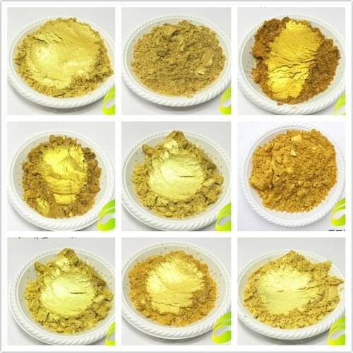 Gold Foil Powder Super Flash Gold Powder 999 Paint Screen Printing Couplet Gold Powder Coloring Gold Powder Process Decoration