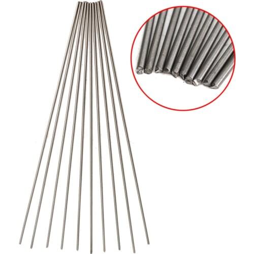 10pcs/set New 2mm Diameter Titanium 6al-4v Round Bar Ti Gr.5 Welding Grade 5 Rods