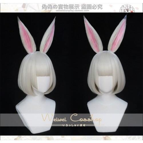 2019 New Anime BEASTARS Cosplay Louis/Haru/Legoshi Wig with Rabbit/Wolf/Deer Ears Personified Beasts Cosplay Hair Wig Halloween