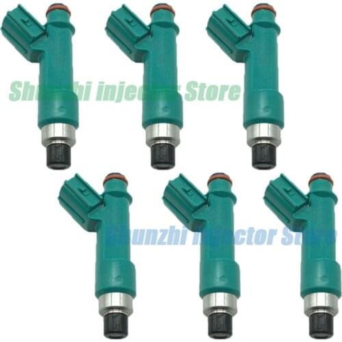 6pcs Fuel Injector Nozzle For Toyota Camry ACV40 OEM:23250-0H060 232500H060 23209-0H060 232090H060