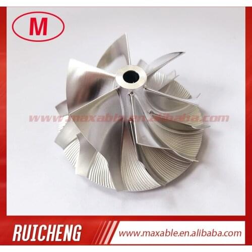 K04 5304-123-2241 40.99/51.00mm 6+6 blades performance Turbo milling/aluminum 2618/billet compressor wheel for 5303-970-0287