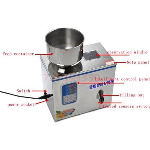 Medicinal powder packaging machine microcomputer automatic packer Tea granule tea leaf packer filling machine