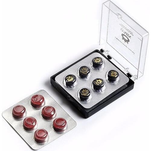 10.5/12mm Snooker Billiard Pool Cue Tip Red Baked Leather Billiard Accessories