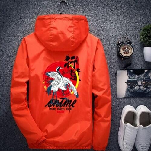 2019 New Autumn High Quality Jacket Euramerican Wind Jacket Fashion Trendy Zip Jacket Euramerican Size S-7XL