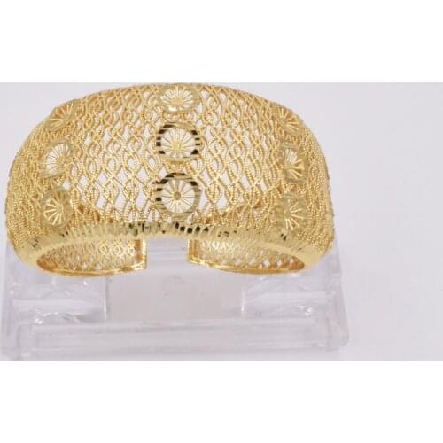 Dubai Gold color Jewelry Sets Nigerian Wedding African Beads Crystal Bridal Jewellery Set Rhinestone Ethiopian Jewelry parure