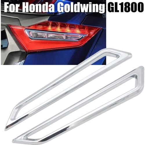 NEW For HONDA Goldwing GL1800 2018 2019 2020 Motorcycle Chrome Decorative cover Taillight Trim case