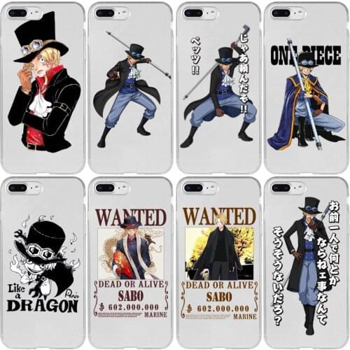 One Piece Sabo Cover Case for Xiaomi Note 10 9 8 SE 9T Pro Lite Explorer