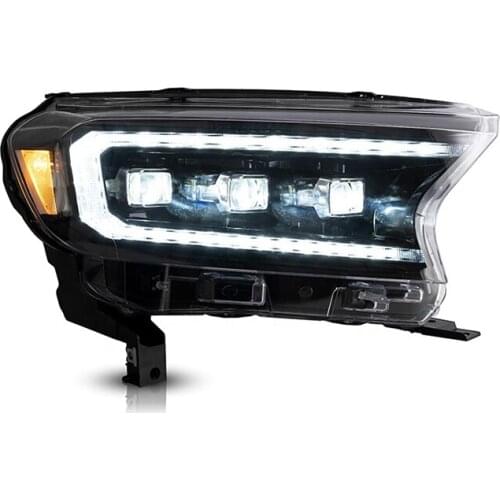 Goodmolds factory wholesales Full LED front lamp Dynamic Turn Signal 2015-2020 T6 T7 head lights For Ford Ranger