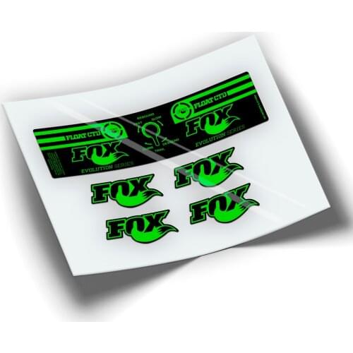Pegatinas dampener FOX FLOAT CTD EVOLUTION SERIES WP197 STICKERS