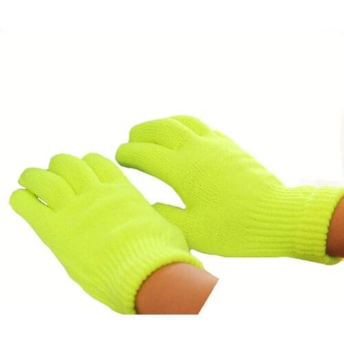 YRRETY Women Men Gloves Winter Knitted Touched Screen Mittens Keep Warm Female Full Finger Autumn Outdoor Sports Accessories