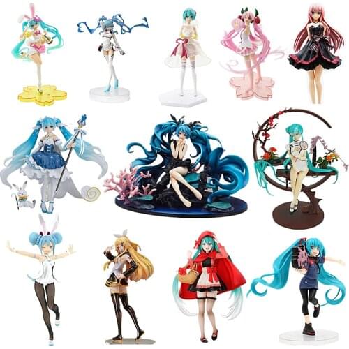 Hatsune Miku Movable Doll Toy Girl PVC Doll Model Toy Home Decoration Hatsune Miku Doll Sexy Girl Model Home Decoration