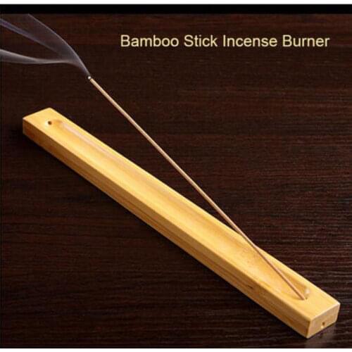 Useful Bamboo Material Stick Plate Incense Holder Fragrant Ware Stick Incense Burner Bamboo Line Incense Burner