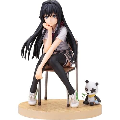 My Teen Romantic Comedy Snafu Yukinoshita Yukino Anime Action Figure Peripherals Doll Japanese Pvc Model Toys Ornaments In Stock