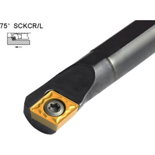 S12M/S14N/S16Q/S20R/S25S-SCKCR09/SCKCL09 Internal Turning Tools Holders CNC Lathe Cutting Machining Boring Toolholders