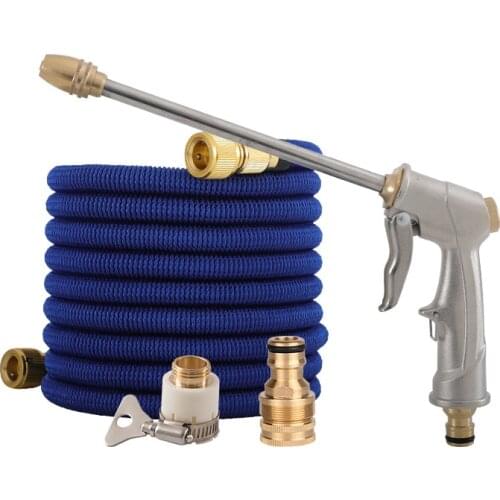 Garden Magic Telescopic Hose Watering Flowers Car Wash High Pressure Water Gun Set Car Wash Hose Hose Water Hose Nozzle