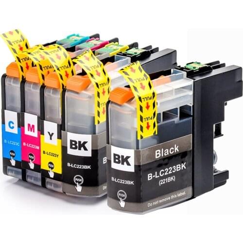5PX Compatible ink cartridge LC223xl LC223 for Brother DCP-J562DW DCP-J4120DW MFC-J480DW MFC-J680DW MFC-J880DW MFC-J4620DW