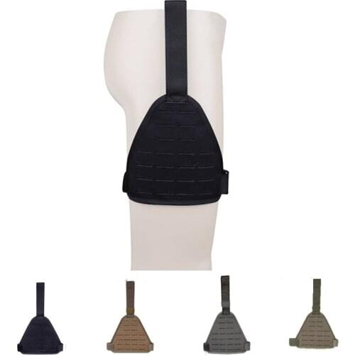 Tactical Gun Holster Thigh Platform Quick Release Molle Hunting Drop Leg Holster Paddle Adapter Platform Military Leg Plate