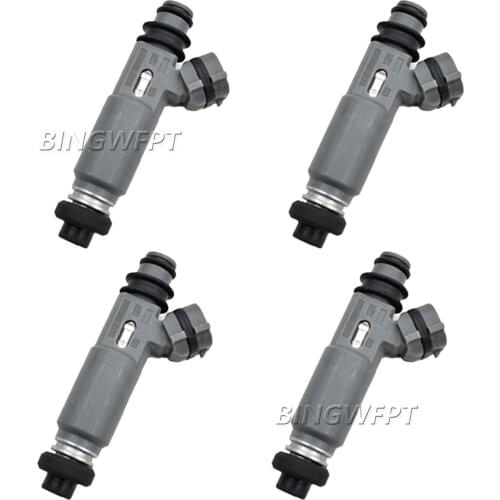 4pcs/lot Fuel Injector 195500-3110 1955003110 for Mazda Protege 1997-1998 1.5L 1999-2001 1.6L