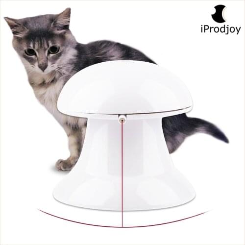 Funny Cat Toy Training Pet Laser Amusement Plate Luminous Light