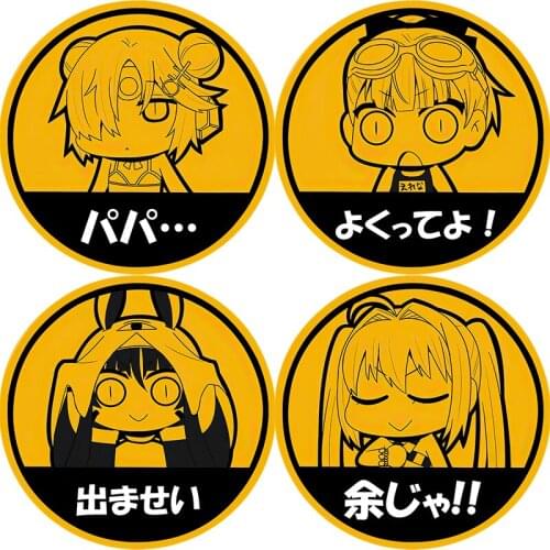 Three Ratels CDM365 Funny cartoon quote stickers for car hood laptop motor bike gift decals Refrigerator label