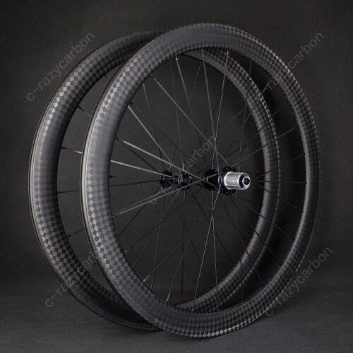 2020 Pro Lite Carbon Wheels Wheelset 60mm Full Carbon Clincher 700c Road Bike Hand Built Road Bike Wheels Free Shipping