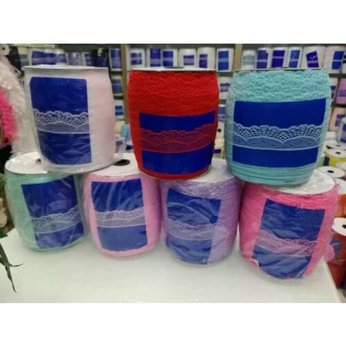 300yard 4.3cm wide Handicrafts Net Lace Trim Ribbon Flat Lace Trim Gorgeous Wedding Crafts Sewing