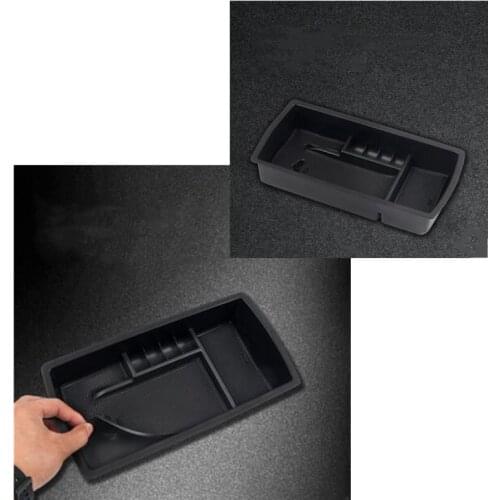 Car Accessories Interior Central Armrest Storage Box Holder Organizer Tray for Peugeot 3008 GT II 2017 2018 2019 2020