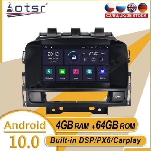 4+64G For Opel Vauxhall Holden Astra J 2010 2011 2012 2013 Car Stereo Multimedia Player Android Navi Radio Carplay PX6 Head Unit