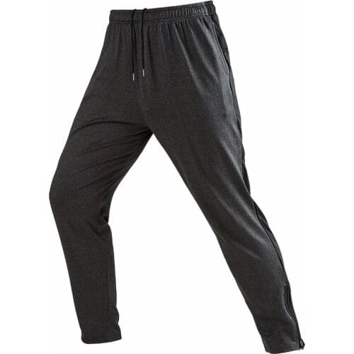 Men Full Length Sportswear Pants Casual Elastic Mens Fitness Workout Pants Slim Sweatpants Trousers Jogger Pants