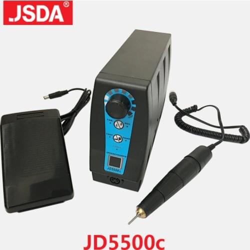 JSDA 35000RPM 120W Electric Nail Drill Pedicure Manicure Milling Machine Micro Electric Grinder Denture Polishing Nail Drills