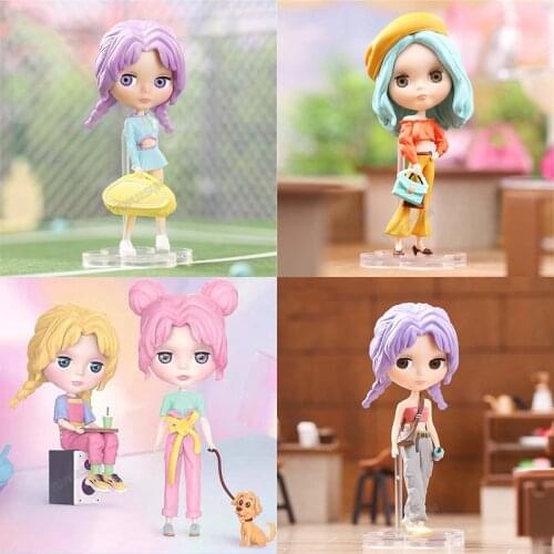 Anime Blyth Figurine Blind Box Action Figure Toy Street Snap Series Surprise bag Cute Girl Doll Model Mysterious Gift decoration