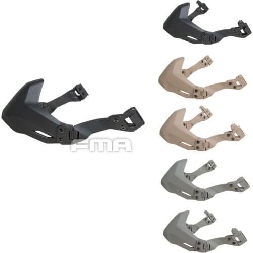 FMA Half Seal Mask For Tactical Helmet Accessories Outdoor Army Helmet Airsoft Folding Mask