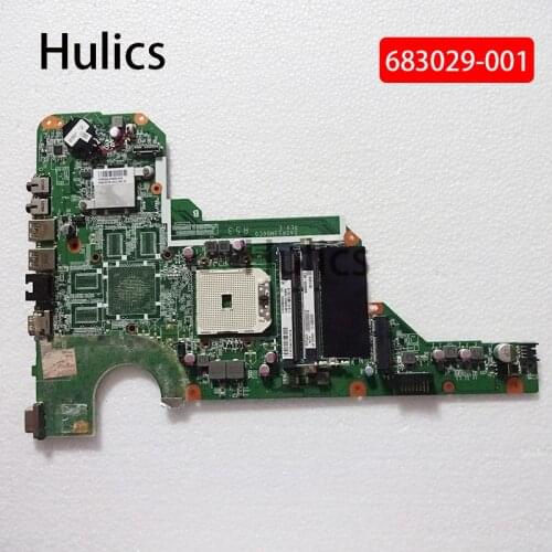 Hulics Original 683029-001 for HP PAVILION G4-2000 G6 G6-2000 G7 G7-2000 Laptop Motherboard Mainboard DA0R53MB6E0 DA0R53MB6E1