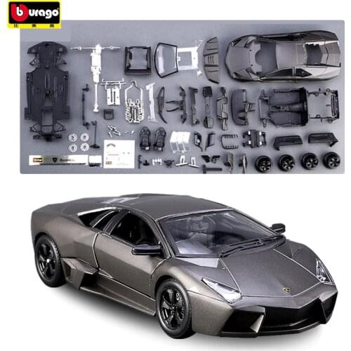 Bburago 1:24 Lamborghini 5 styles Assembled car simulation alloy car model crafts decoration collection toy tools