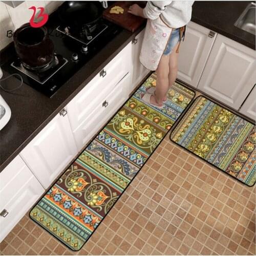 Bubble Kiss 2020 New Fashion Kitchen Mats Decorate Home Easy Clean Door Mat Entrance 40X60CM Non-slip Kitchen Mat Floor Mats