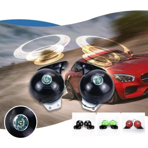 New Style Super Loud Electric Loud Snail Air Horn Air High Pitch Horn For Motorcycles Ships Yachts Trains Whistle