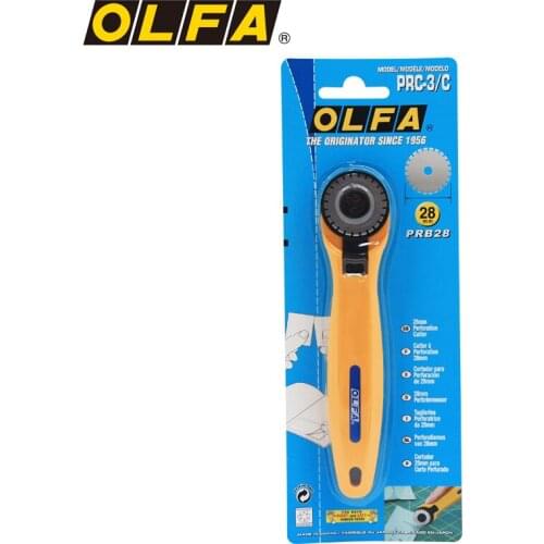 OLFA imported from Japan dotted line production color coupon easy tear dotted line cutting 194B manual hob PRC-3/C