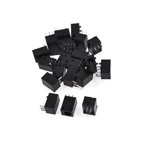 PCB Charger 3.5mm DC Power Soldering Jacks Sockets 20pcs