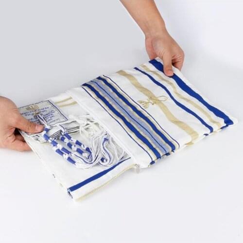 Israeli Judaism TALLIT Prayer SHAWL 180*130cm Embroidery