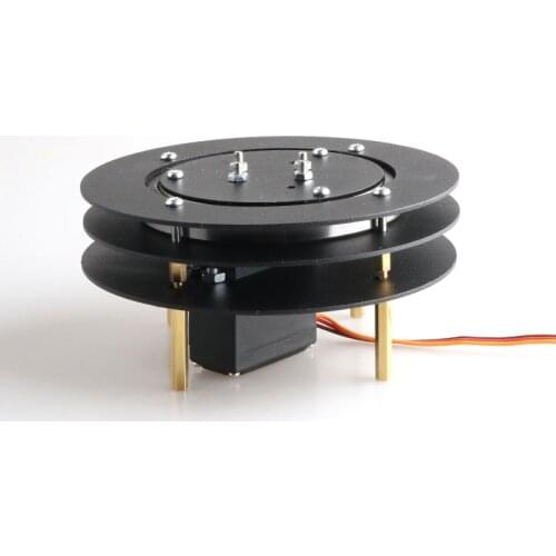 1 Dof Robot Cloud Deck Rotating Base Bigger Stronger/Full Metal Circular Rotating Base Thicker Metal Plate For Mechanical Arm