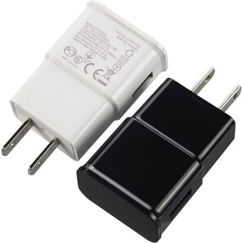 10pcs lot 5V 2A 1A AC USB Port Power Wall Charger 2 Amp Adapter Travel US EU Plug For Samsung Wall Charger Wholesale