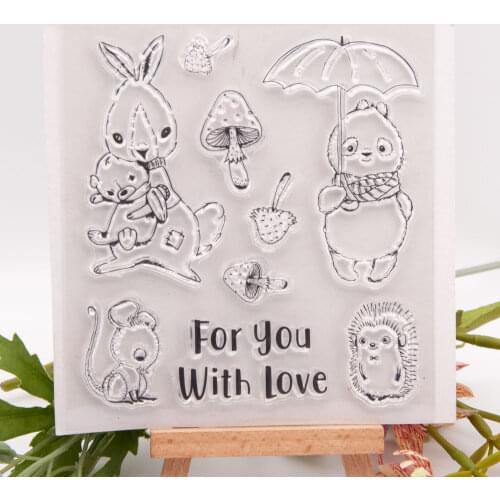 11.5x12.5 Easter Transparent sealTransparentClear Silicone Stamp/Seal forDIYscrapbooking/photo album Decorative card making