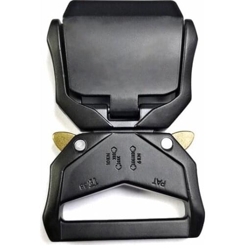 IWOWN 38mm Alloy Quick Side Release Buckle Mens Outdoor Tactical Belt Buckles Head DIY Clothes Webbing Strap Outdoors Accessory