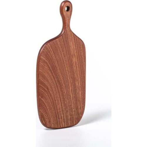 Ebony wood whole wood fruit board Nordic style bread board Wooden cutting board Chopping board Cutting board Baking tools