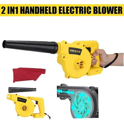 Electric Air Blower & Suction Handheld Leaf Computer Dust Collector Cleaner Power Tool For Makita 18V Li-ion Battery