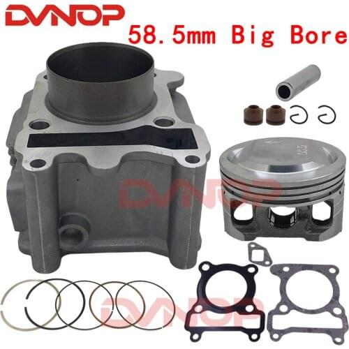 Motorcycle Cylinder Kit 58.5mm Big Bore For Yamaha ZY100 RS100 JOG100 ZY RS JOG 100 100cc Engine Spare Parts
